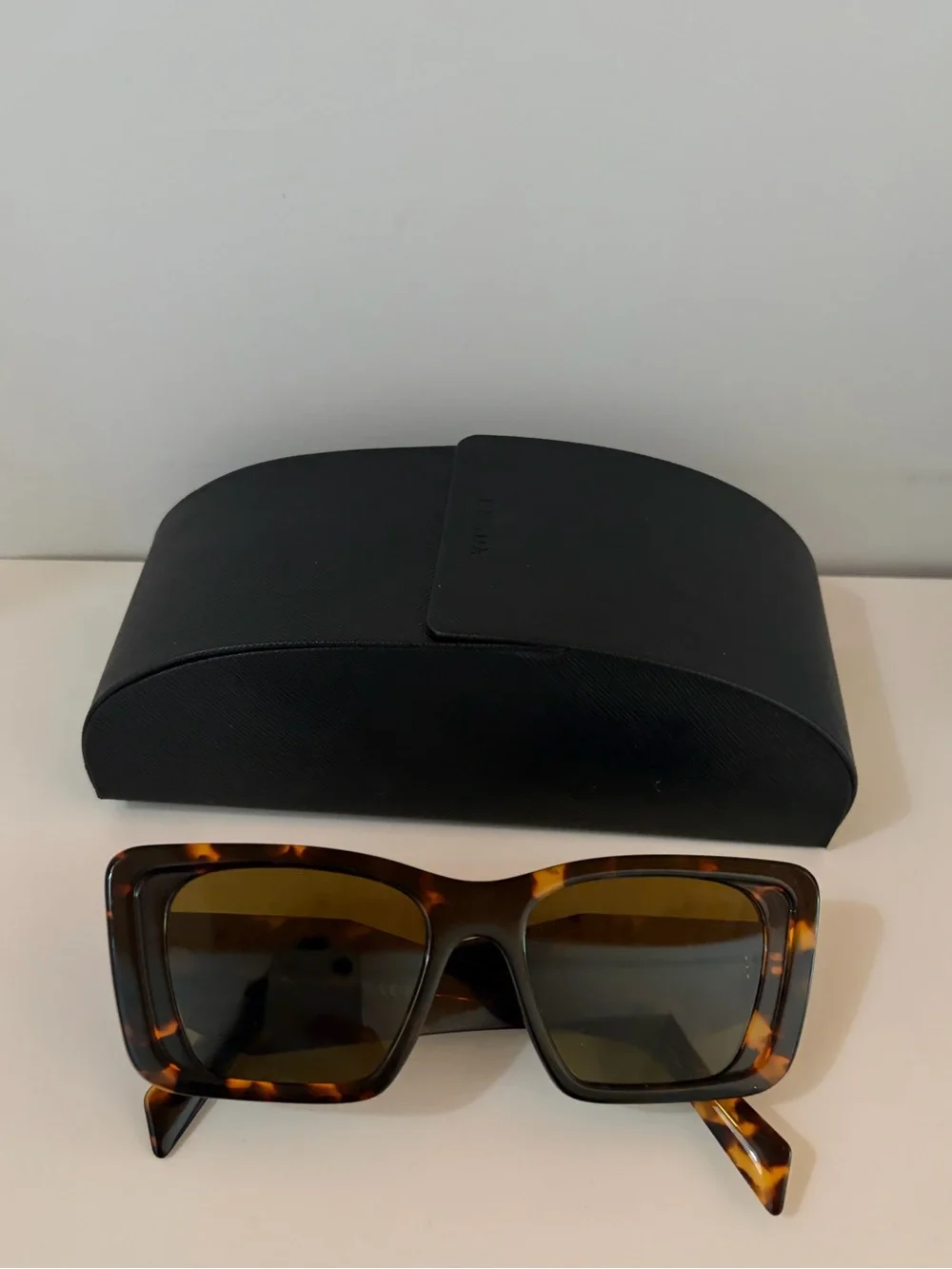 PRADA PR 08YS Sunglasses in Havana Honey